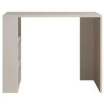 Masă de birou Trendy Cool, Alb, 90x70x50cm