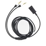 Кабель для IT Tellur TLL416003 QD to 2 x Jack 3.5mm