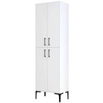 Dulap penal Trendy Berlin A-Alb 60x200x35cm, multifunctionala (GTR006638)