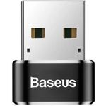 Переходник для IT Baseus CAAOTG-01, OTG Mini Type-C to USB-A 3.1, Black