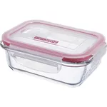 Container alimentare Pedrini 54615 Recipient hermetic din sticla 1l, 20.5x15.5x7cm