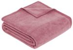 Домашний текстиль Ibena 3560/544 Uni Decke Porto Mauve