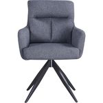 Scaun Interdepo LEO Темно-серый, Grey