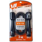 Coardă de sărit miscellaneous 315 Coarda de sarit, 3 m, cu contor plastic, silicon 2510-2065 SIO