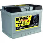 Acumulator auto Gepard Silver 62 AH 650A (240x175x189)