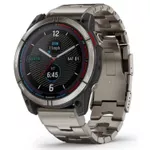 Смарт часы Garmin quatix® 7X Power Sapphire, Titanium with Titanium Band (0100254161)