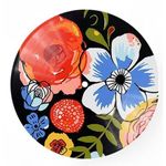 Tablou pe numere Strateg GP-12 Vinil pe numere d=30cm. Flori multicolori