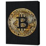 Tablou pe numere BrushMe BS53975FC 40х50cm (fără cutie) Bitcoin