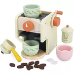 Bucătărie și veselă de jucărie Janod J06644 Joc din lemn Masina de Cafea