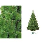 Декоративная ёлка Promstore 47669 in zapada Mix 150cm, 92ramuri, PVC