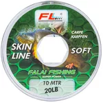 Поводочный материал FL 10m 25LB SOFT SKIN-LINE