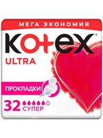 Прокладки Kotex Ultra Super, 32 шт.
