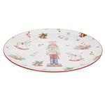 Farfurie Promstore 20930 Farfurie de servire Spargator de nuci, 26cm, ceramica