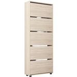 Полка для обуви Mobildor-Lux Leo 80x27x203H cm Sonoma