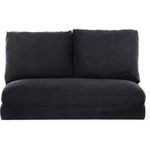 Canapea Trendy Taida Negru 68x62x120cm