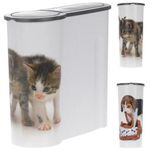 Produse pentru animale domestice Promstore 44847 Коробка для корма животным 4l, 25x12x25cm