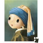 Пазл Janod J02551 Puzzle inspirat Vermeer, 100 piese