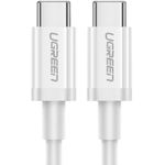 Кабель для моб. устройства Ugreen 60520 Cable Type-C 2.0 to Type-C 2.0 5A 60W 2m, White, US300