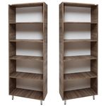 Офисный стеллаж Mashtab 10913 Dulap pt mape (700x340x1900) Trufeli