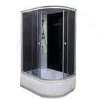 Душевая кабина Linia H2O Delia 1200x800x2150 /400 4 мм левосторонняя прямоугольная-асимметричная