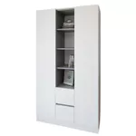 Шкаф Smartex (15825) N14 120cm Alb+Grafit