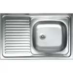 Chiuvetă bucătărie Sanitec EC416D masca anticalcar. inox 50*80 - 0.6(430)