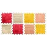 Covoraș de joacă Ortoto OTO-S-LPI-SO Ortopedic-Puzzle Mici Piramide Set