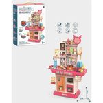 Игрушечная кухня и посуда Richi (10256) Кухонный набор на батарейках с аксессуарами