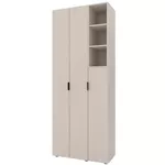 Dulap Nex Home A003R cu usi batante, 900x420x2300mm, Cashmere