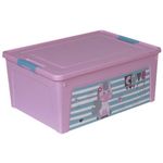 Cutie depozitare Aleana 124046 Smart Box cu decor Pet Shop 7.9 l, 32x24x14 cm