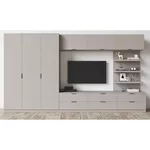 Set mobilă living Indart Living Town 01 (360x50x200)