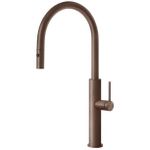 Смеситель кухонный Gessi 60022-708 Gessi 316 Copper Brushed PVD
