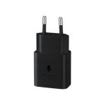 Original Sam. EP-T1510, Fast Travel Charger 15W PD (w/o cable), Black