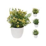 Decor Promstore 47372 Цветы искусственные мелкие 22x9cm в горшке, 3 вида