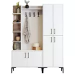 Mobilă pentru antreu Trendy Viyana DA, Alb, 150x200x35cm (GTR001367)