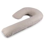 Textile de casă PernaMea Fata de Perna pt gravide forma-J, Buline Mov (PM.101305/5)