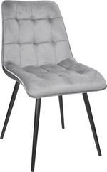 Scaun Deco Capella Grey+Black legs HLR20