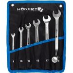 Set de unelte de mână Hoegert Set de chei 6buc HT1W592