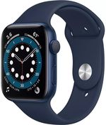 Apple Watch 6 44mm GPS (M00J3), Aluminum Blue