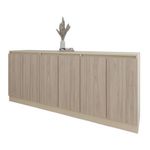 Comodă Smartex (16495) Т8 200cm Ivory+Stejar Deschis