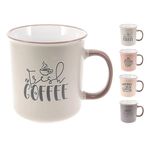 Cană Promstore 24642 Cana 710ml Fresh Coffee, ceramica