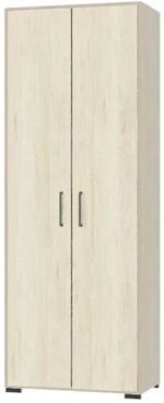 Офисный шкаф Tisam Шкаф для одежды с выдвижной штангой и полками 719х405х2025 (6602)