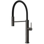 Смеситель кухонный Gessi 60014-707 Gessi 316 Black Metal Brushed PVD