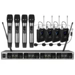 Microfon RBR BM-7078 HB Wireless UHF 4 Microfoane + 4 Headset