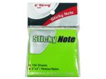 Бумага Memory stick 7.5X7.6cm, зеленая