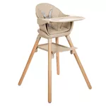 Scaun de masă Kikka Boo 31004010174 Scaun de masa 6in1 Woody Beige