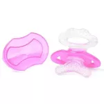 Игрушка-прорезыватель BabyJem 807 Inel gingival din silicon Roz