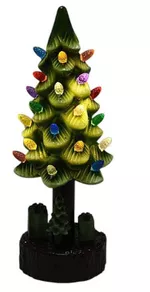 Новогодний декор Promstore 54321 Suvenir LED Brad pe suport 30cm