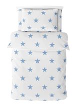 Домашний текстиль Relaxe Home 023431 Lenjerie de pat Soft Dreams Single 145x210cm, Stars Blue