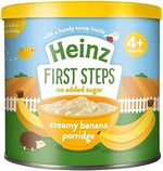 Каша HEINZ First Steps Cereal, Бананы, Молоко (6 месяцев) 240г